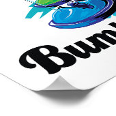 Poster je crois aux voitures pare-chocs (Coin)