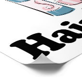 Poster je crois en la coiffure (Coin)