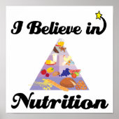 Poster je crois en la nutrition (Devant)