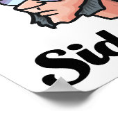 Poster je crois en les sideburns (Coin)