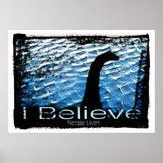 Poster Je Crois Que Nessie Vit (Devant)
