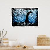 Poster Je Crois Que Nessie Vit (Cuisine)
