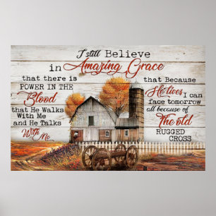 Poster Je Crois Toujours À La Grâce Extraordinaire