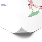 Poster Je cuisine avec du vin, parfois j'ajoute à la nour (Coin)