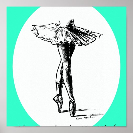 Poster Je danse dans mon esprit (Devant)