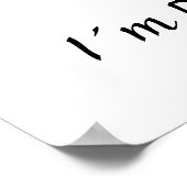 Poster Je danse dans mon esprit (Coin)