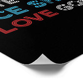 Poster Je déteste Golf Hate Golf Je déteste Nice Tiré J'a (Coin)