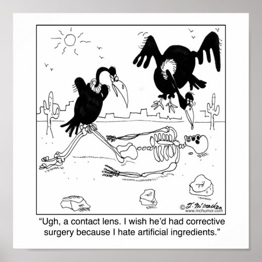 Poster Je déteste les ingrédients artificiels (Devant)