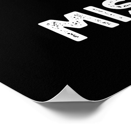 Poster Je déteste Mist appelle drôle Cloud Pun Dark BG (Coin)