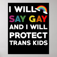 Je dirai gai et je protégerai les enfants trans LG