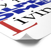 Poster Je Dis (Coin)