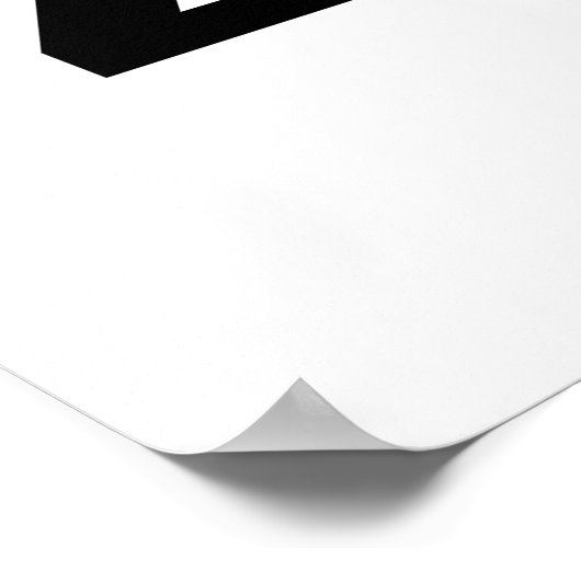 Poster Je divise par zéro (Coin)