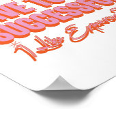 Poster Je Dois Réussir, J'Aime Les Choses Coûteuses (Coin)