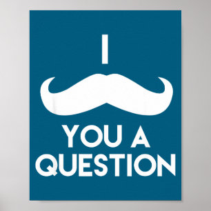 Poster Je Dois Vous Poser Une Question _ Dire De Calembou
