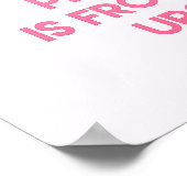 Poster Je fais cuire ! Citation de cuisson amusante - Cui (Coin)