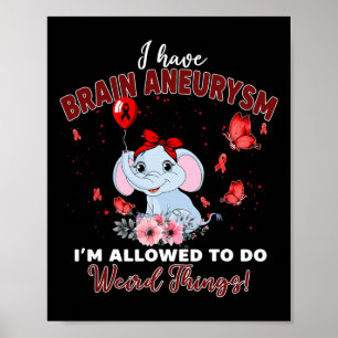Poster Je Fais de l'neurymie cérébrale un bon soutien de