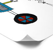 Poster Je fais des robots (garçon) (Coin)