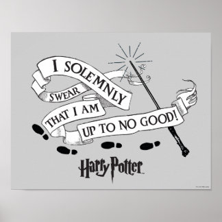 Poster Je Fais Solennellement Prier Que Je Ne Suis Pas À