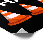 Poster Je frapperais ce costume d'Halloween Cone (Coin)