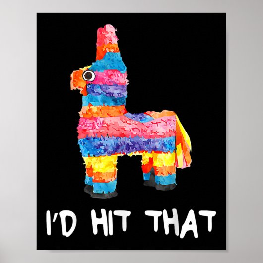 Poster Je frapperais que Pinata Cinco De Mayo Parti Pinat (Devant)
