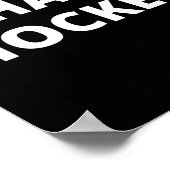 Poster Je hais le hockey (Coin)
