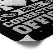 Poster Je Honore L'Agent Correctionnel De La Ligne Silver (Coin)