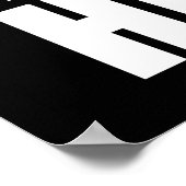 Poster Je hurle dans mon coeur drôle Mème 2020 (Coin)