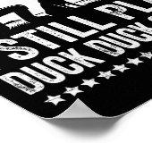 Poster Je Joue Encore Drôle Chasse Au Canard (Coin)