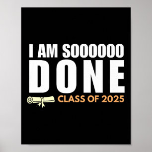 Poster Je L'Ai Fait Cl De 2025 Senior Graduation Party