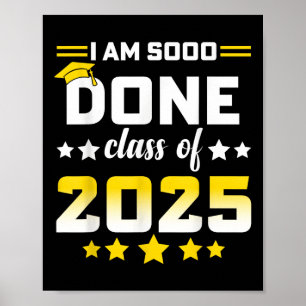 Poster Je L'Ai Fait Cl Of 2025 Graduation Day 2025 Women