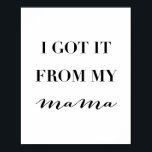 Poster Je L'Ai Obtenu De Ma Maman<br><div class="desc">Je L'Ai Obtenu De Ma Maman</div>