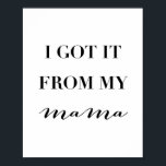 Poster Je L'Ai Obtenu De Ma Maman<br><div class="desc">Je L'Ai Obtenu De Ma Maman</div>