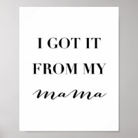 Je L'Ai Obtenu De Ma Maman