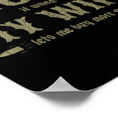 Poster Je L'Aime Quand Ma Femme Me Laisse Acheter Plus De (Coin)