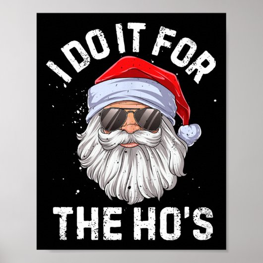Poster Je le fais pour le Noël Drôle de Ho's (Devant)