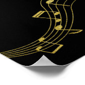 Poster Je le louerai avec la chanson KJV Bible Verse (Coin)