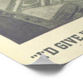 Poster "Je lui donnerais dix minutes si j'étais toi" (Coin)