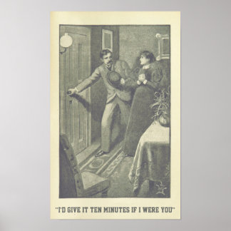 Poster "Je lui donnerais dix minutes si j'étais toi"