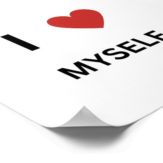 Poster Je m'aime (Coin)