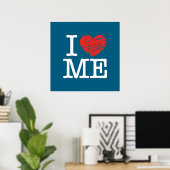 Poster Je m'aime (Bureau à domicile)