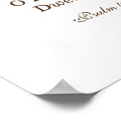 Poster Je m'allongerai en paix et je dormirai (Coin)