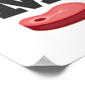 Poster Je Mange De La Viande. (Coin)