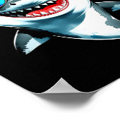 Poster Je Mange N'Importe Quoi - Sticker d'attitude Cool  (Coin)