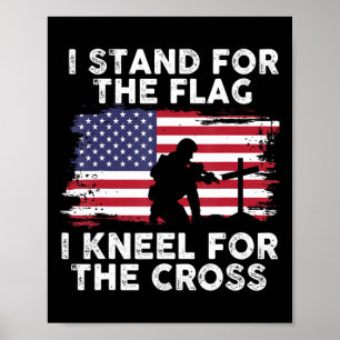 Poster Je Me Détiens Pour Le Flag Memorial Day Never Forg
