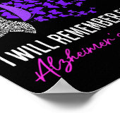 Poster Je me souviendrai pour vous papillon pourpre Heime (Coin)