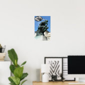 Poster Je me souviens de ces jours (Bureau à domicile)
