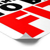 Poster Je me suis engagé à être juste (Coin)