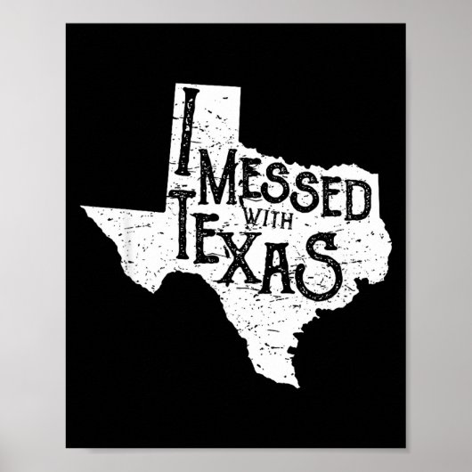 Poster Je me suis mêlé du Texas, ne vous mêlez pas de ce (Devant)