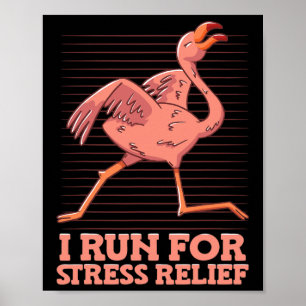Poster Je Me Suis Présenté Pour Le Soulagement Du Stress