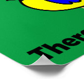 Poster Je Me Suis Réveillé Tôt Il N'Y Avait Pas De Ver An (Coin)